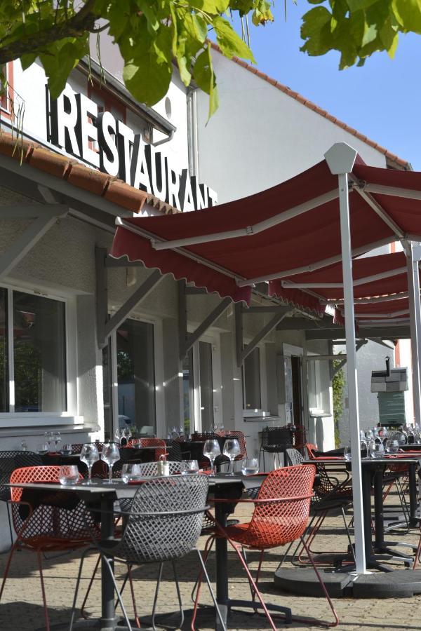 Logis Cris Hotel Et Restaurant, Lyon Sud-Est Corbas Екстериор снимка
