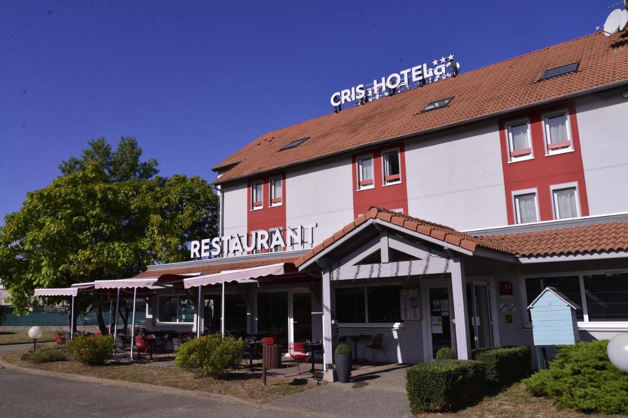 Logis Cris Hotel Et Restaurant, Lyon Sud-Est Corbas Екстериор снимка