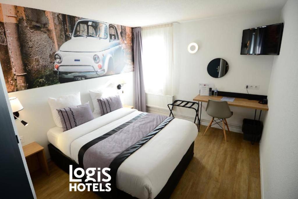 Logis Cris Hotel Et Restaurant, Lyon Sud-Est Corbas Екстериор снимка
