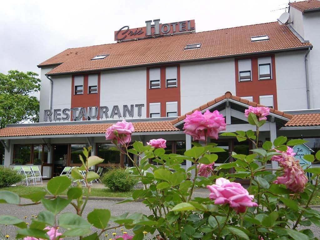 Logis Cris Hotel Et Restaurant, Lyon Sud-Est Corbas Екстериор снимка